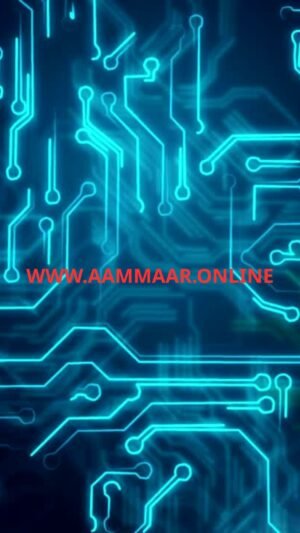 Blue Abstract Electronic Circuits Instagram Reel