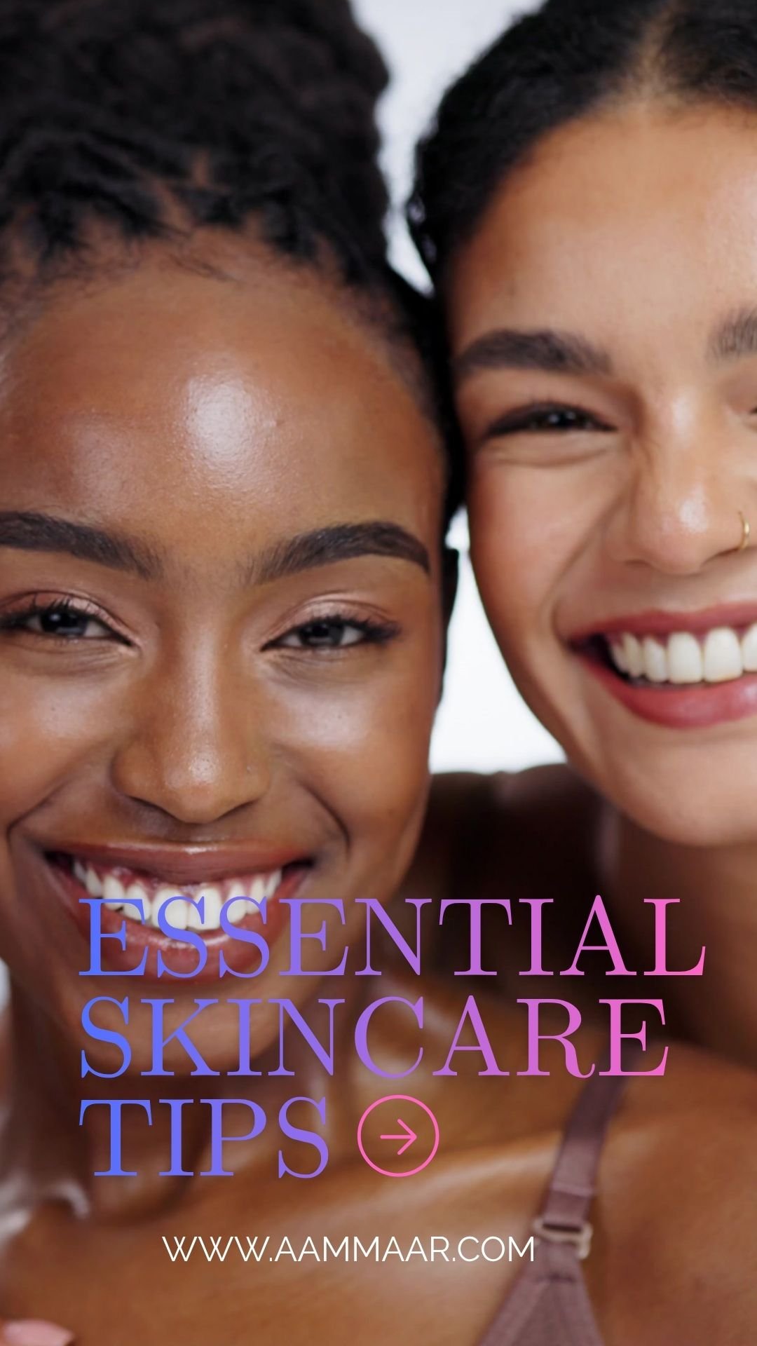 White Minimalist Beauty Tips Instagram Reel
