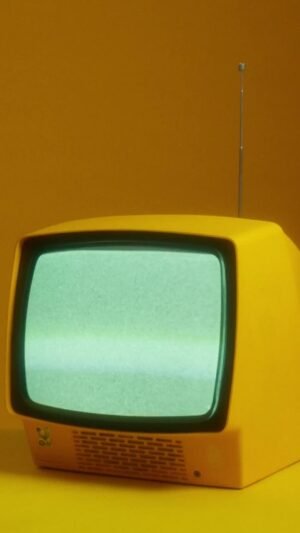 Yellow Retro Behind the Scenes Instagram Reel