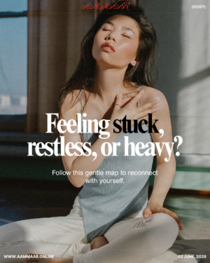 Red Neutral Minimalist Wellness Instagram Carousel Post
